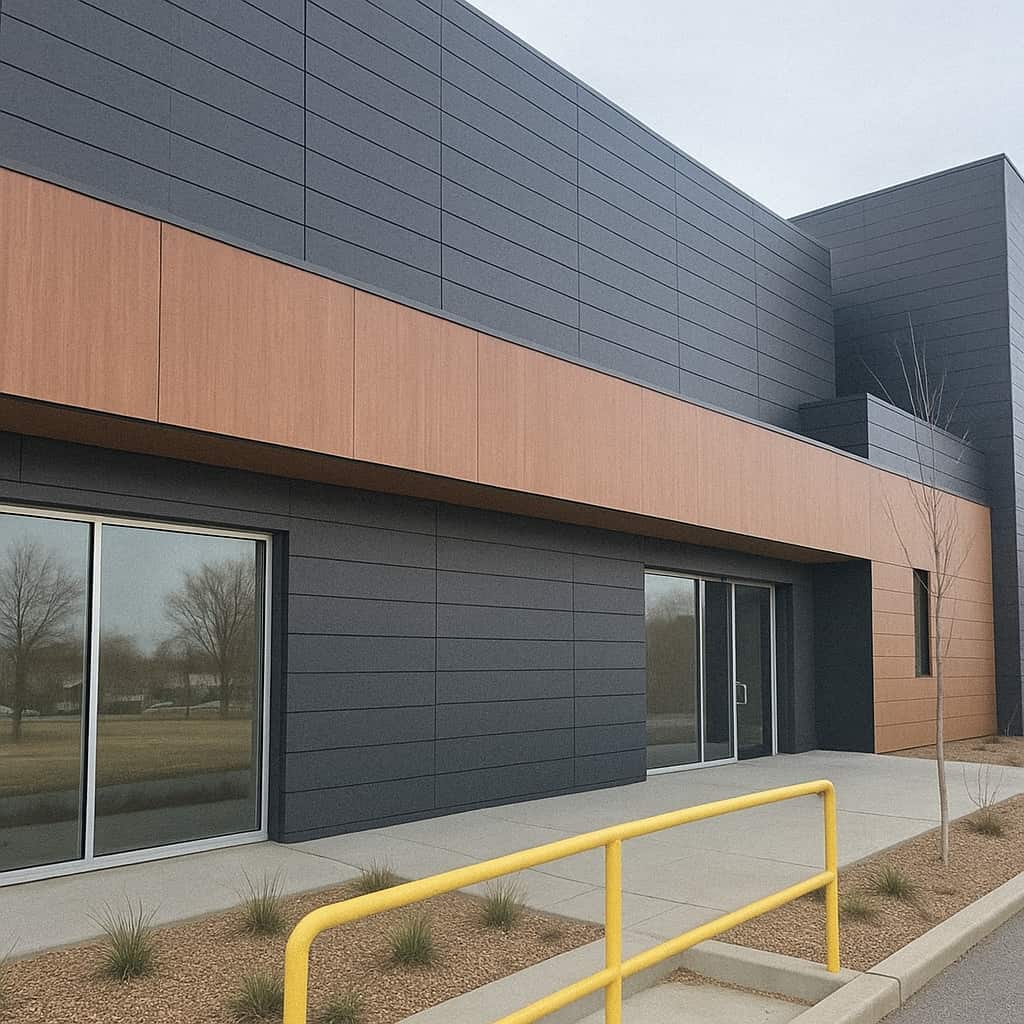 Commercial siding project