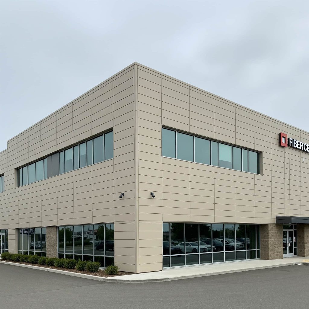 Commercial siding exterior